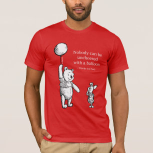 Pooh & Piglet   Nobody Can Be Uncheered T-Shirt