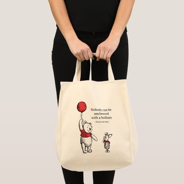 Pooh & Piglet | Nobody Can Be Uncheered Tote Bag (Front (Product))