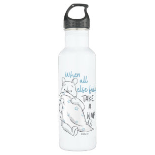 Pooh   Take a Nap Quote 710 Ml Water Bottle