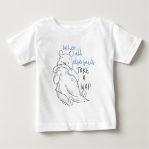 Pooh   Take a Nap Quote Baby T-Shirt