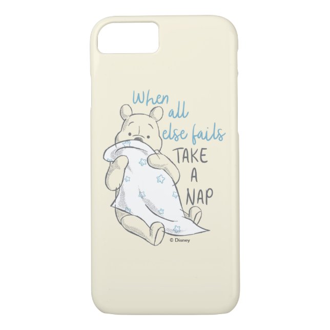Pooh | Take a Nap Quote Case-Mate iPhone Case (Back)
