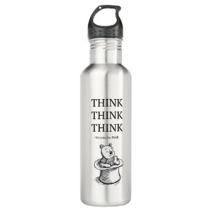 Pooh   Think Think Think Quote 710 Ml Water Bottle