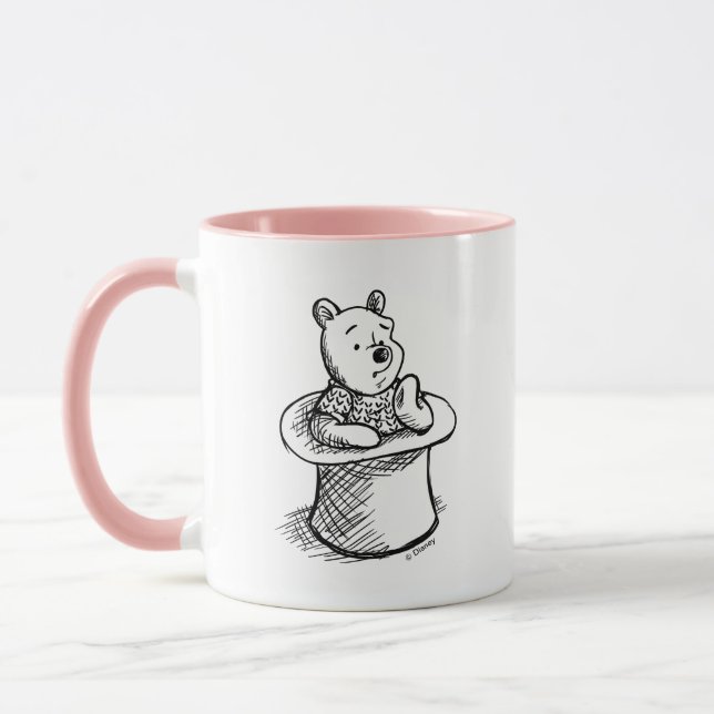 Pooh | Think Think Think Quote Mug (Left)