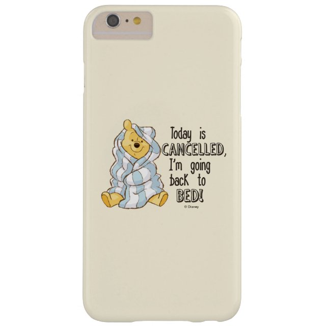 Pooh | Today is Cancelled Quote Case-Mate iPhone Case (Back)