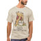 Pooh Watercolor First Birthday Dad T-Shirt