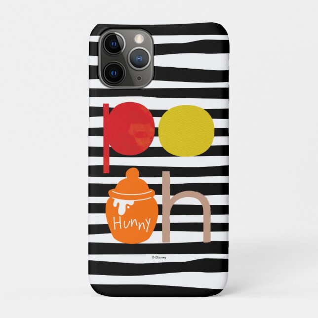 Pooh | Watercolor with Hunny Pot Case-Mate iPhone Case (Back)