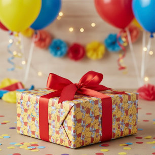 Pooh Wrapping Paper