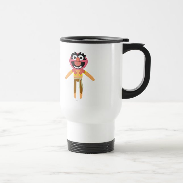 Pook-a-Looz Animal Travel Mug (Right)