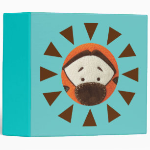 Pook-a-Looz Tigger Peeking Binder