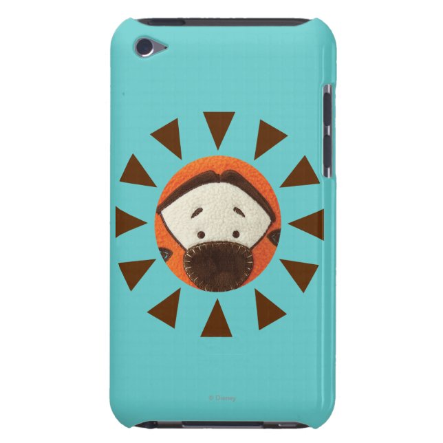 Pook-a-Looz Tigger Peeking iPod Touch Case-Mate Case (Back)