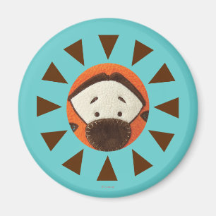 Pook-a-Looz Tigger Peeking Magnet