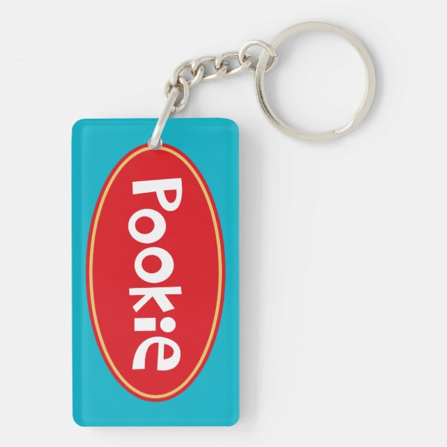 "Pookie" Keychain (Back)
