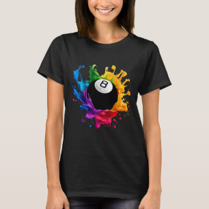 Pool 8 Ll Billiards Design Gear For Men Women And  T-Shirt