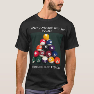 POOL AND BILLIARDS TEE SHIRT