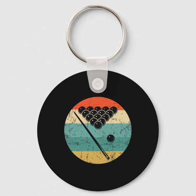 Pool And Snooker Player16  Keychain (Front)