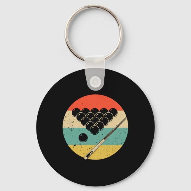 Pool And Snooker Player4  Keychain (Front)