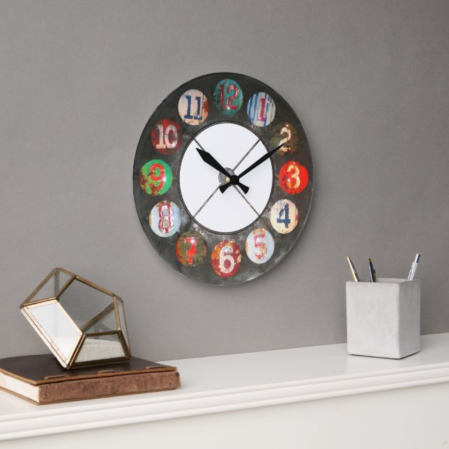 Pool ball Clock (Office)
