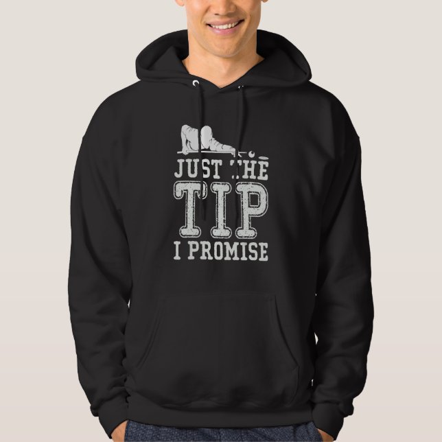 Pool Ball Player Snooker  Billiard Quote 2 Hoodie (Front)