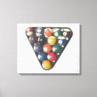 Pool Balls Canvas