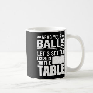 Pool Billiard Outfit For Pool Player Billiard Play Coffee Mug