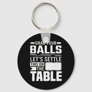 Pool Billiard Outfit For Pool Player Billiard Play Keychain