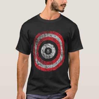 Pool Billiard Patriotic Odd Ball T-Shirt
