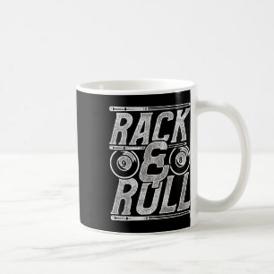 Pool Billiard Snooker Player Rack And Roll  Coffee Mug