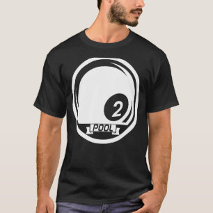 Pool Billiards Ball Billiard Cue Sports Snooker T-Shirt