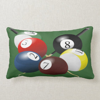 Pool / Billiards Lumbar Pillow
