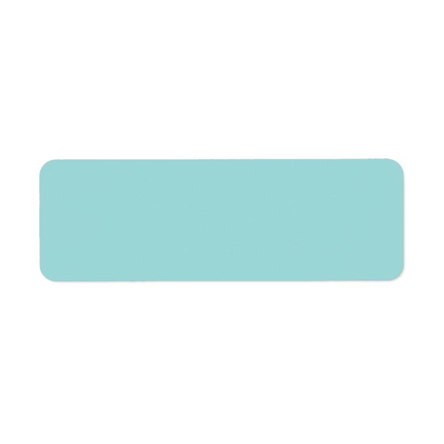 Pool Blue Personalized Aqua Teal Colour Background (Front)