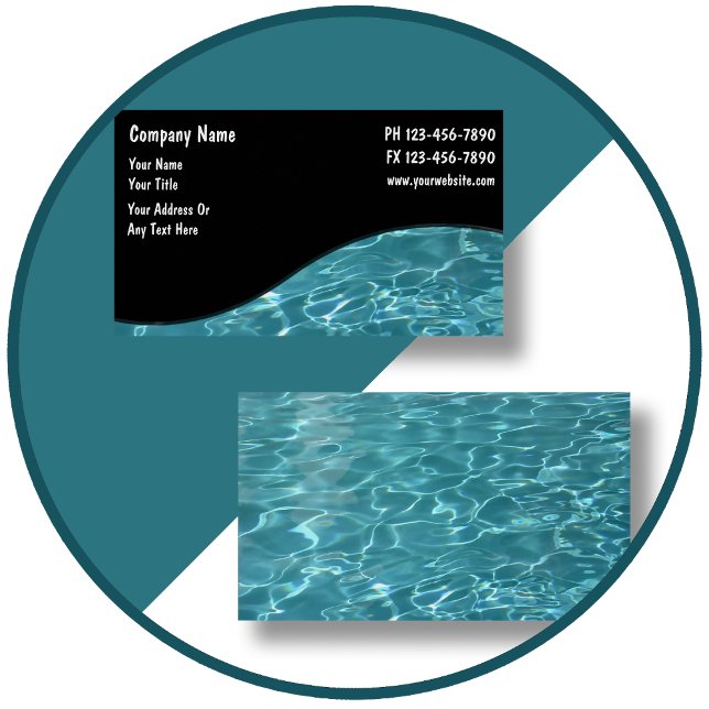 Pool Business Cards (Creator Uploaded)