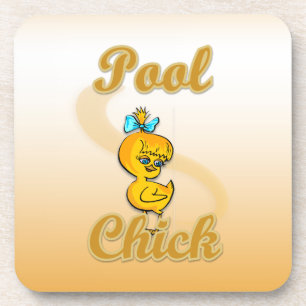 Pool Chick Coaster