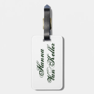 Pool Chick Luggage Tag