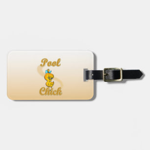 Pool Chick Luggage Tag