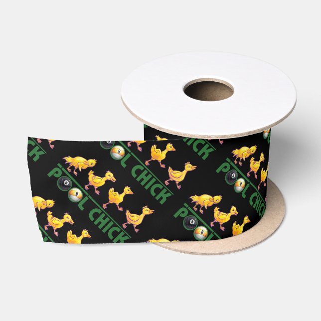 Pool Chick Satin Ribbon (Spool)