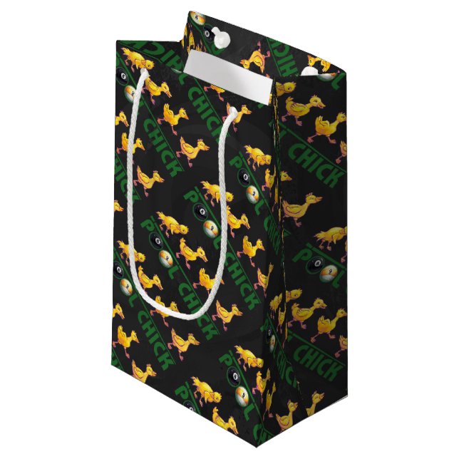 Pool Chick Small Gift Bag (Front Angled)