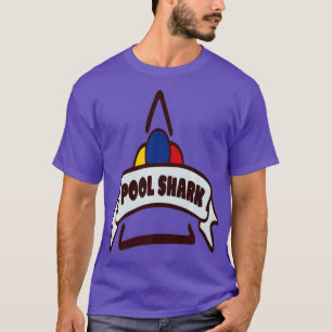 Pool Darts Billiards Graphic Decor Pool Shark Pl T-Shirt
