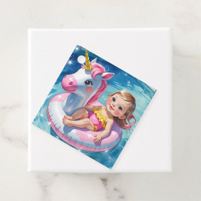 Pool Days Favour Tags (In Situ)