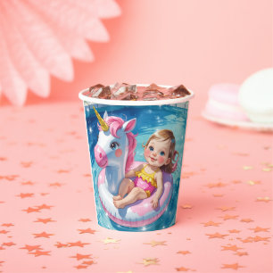 Pool Days Paper Cups