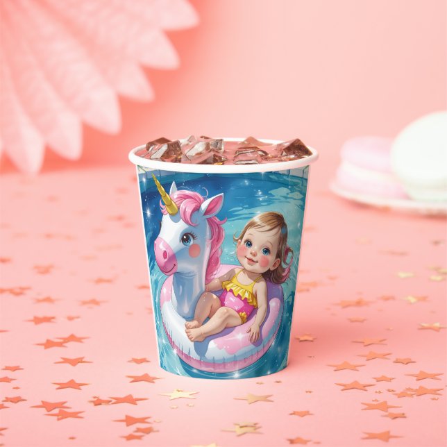 Pool Days Paper Cups (Insitu)