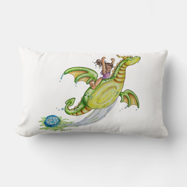 Pool Floaty Lumbar Pillow (Front)