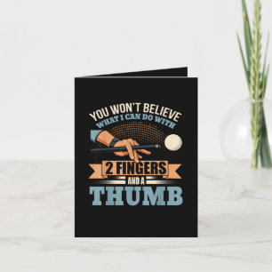 Pool Funny Billiards Note Card
