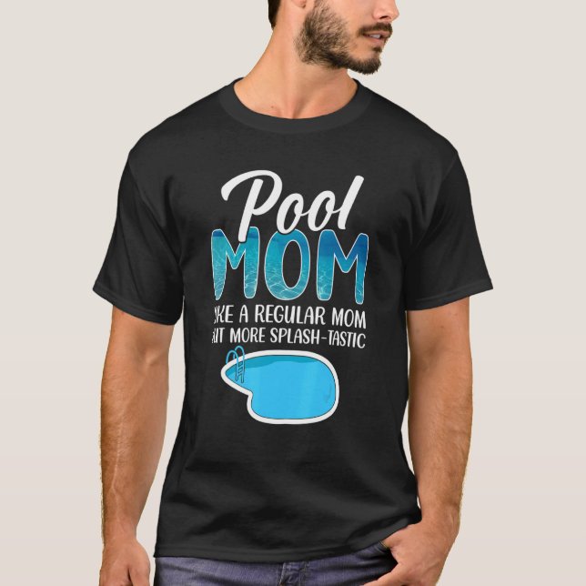 Pool Guy for Pool Maintenance & Pool Guy Owner Cle T-Shirt (Front)