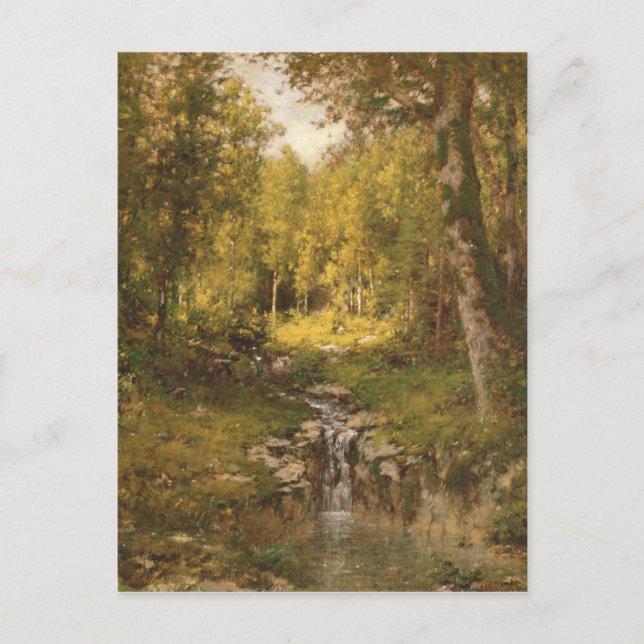 Pool in the Woods Postcard (Front)
