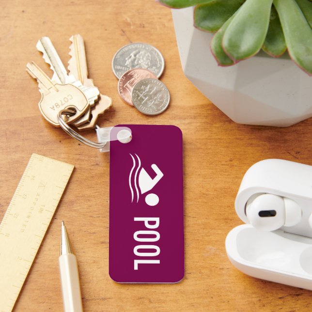Pool Keychain (Desk)