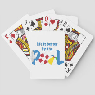 Pool Life Playing Cards
