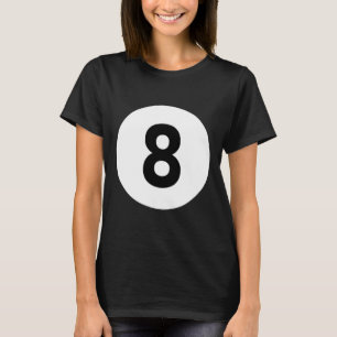 Pool Ll 8 Matching Billiards Gift Easy Halloween C T-Shirt