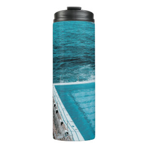 Pool near sea thermal tumbler