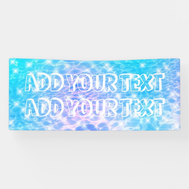Pool party Beach party Summer party Tropical party Banner (Horizontal)