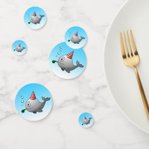 Pool Party Birthday Confetti